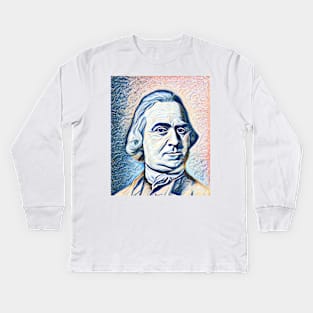 Samuel Adams Portrait | Samuel Adams Artwork 12 Kids Long Sleeve T-Shirt